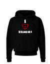 I Heart Zombies - Bio Hazard Heart Dark Hoodie Sweatshirt-Hoodie-TooLoud-Black-Small-Davson Sales