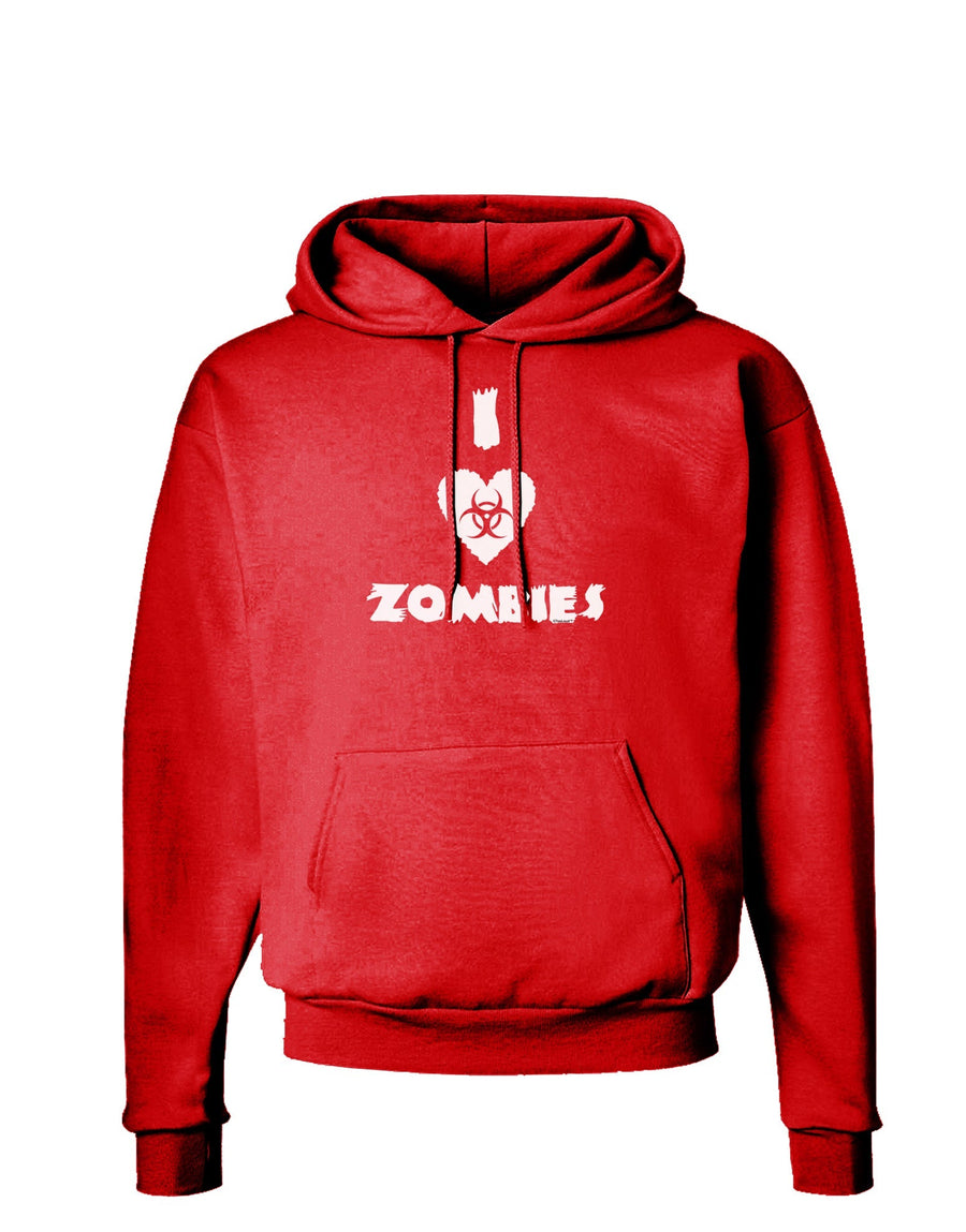 I Heart Zombies - Biohazard Heart Dark Hoodie Sweatshirt-Hoodie-TooLoud-Black-Small-Davson Sales