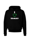 I Heart Zombies - Bloody Heart Green Dark Hoodie Sweatshirt-Hoodie-TooLoud-Black-Small-Davson Sales