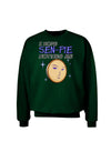 I Hope Sen-Pie Notices Me Adult Dark Sweatshirt-Sweatshirts-TooLoud-Deep-Forest-Green-Small-Davson Sales