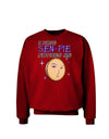 I Hope Sen-Pie Notices Me Adult Dark Sweatshirt-Sweatshirts-TooLoud-Deep-Red-Small-Davson Sales