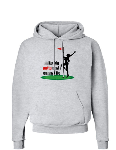 I like big putts and I cannot lie Hoodie Sweatshirt-Hoodie-TooLoud-AshGray-Small-Davson Sales