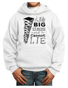 I Like Big Stacks -of books- Youth Hoodie Pullover Sweatshirt-Youth Hoodie-TooLoud-White-XS-Davson Sales