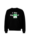 I Like Big Tifs Adult Dark Sweatshirt-Sweatshirts-TooLoud-Black-Small-Davson Sales