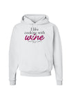 I Like Cooking With Wine Hoodie Sweatshirt by TooLoud-Hoodie-TooLoud-White-Small-Davson Sales