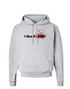 I Like It RAW Hoodie Sweatshirt-Hoodie-TooLoud-AshGray-Small-Davson Sales