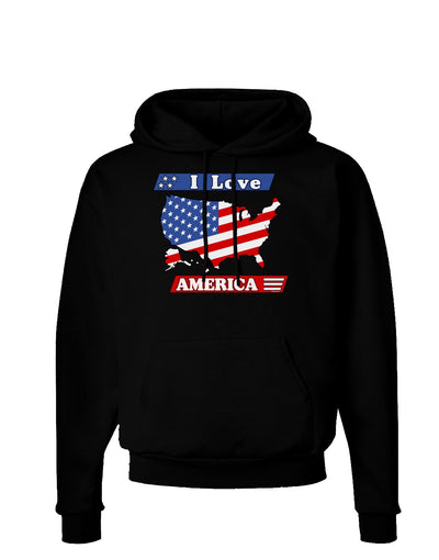 I Love America Dark Hoodie Sweatshirt-Hoodie-TooLoud-Black-Small-Davson Sales