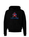 I Love BBQ Dark Hoodie Sweatshirt-Hoodie-TooLoud-Black-Small-Davson Sales