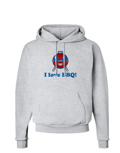 I Love BBQ Hoodie Sweatshirt-Hoodie-TooLoud-AshGray-Small-Davson Sales