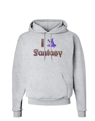 I Love Fantasy Hoodie Sweatshirt-Hoodie-TooLoud-AshGray-Small-Davson Sales