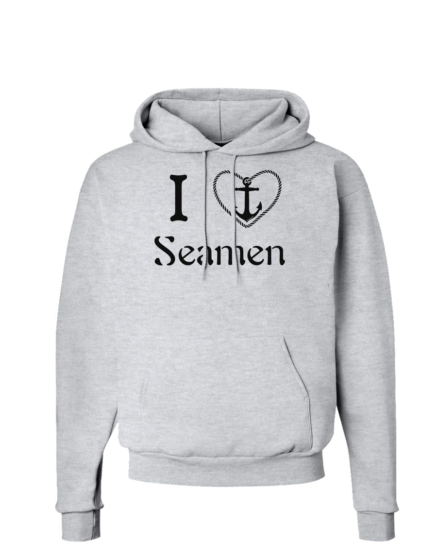 I Love Heart Anchor Seamen Hoodie Sweatshirt-Hoodie-TooLoud-White-Small-Davson Sales