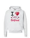 I Love Heart My Girlfriend Hoodie Sweatshirt-Hoodie-TooLoud-White-Small-Davson Sales