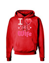 I Love Heart My Wife Dark Hoodie Sweatshirt-Hoodie-TooLoud-Red-Small-Davson Sales