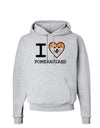 I Love Heart Pomeranians Hoodie Sweatshirt-Hoodie-TooLoud-AshGray-Small-Davson Sales