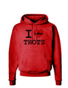 I Love Heart THOTS Hoodie Sweatshirt-Hoodie-TooLoud-Red-Small-Davson Sales