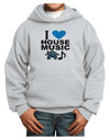 I Love House Blue Youth Hoodie Pullover Sweatshirt-Youth Hoodie-TooLoud-Ash-XS-Davson Sales