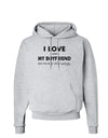 I Love My Boyfriend Videogames Hoodie Sweatshirt-Hoodie-TooLoud-AshGray-Small-Davson Sales