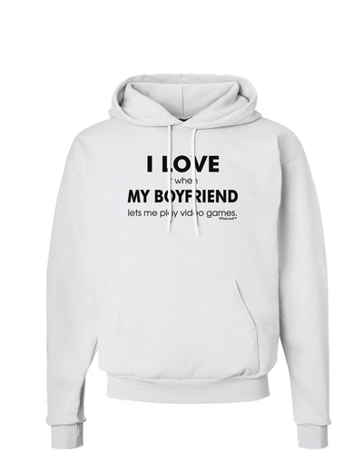 I Love My Boyfriend Videogames Hoodie Sweatshirt-Hoodie-TooLoud-White-Small-Davson Sales