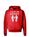 I Love My Daddies Gay Fathers Dark Hoodie Sweatshirt-Hoodie-TooLoud-Red-Small-Davson Sales