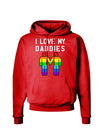 I Love My Daddies LGBT Dark Hoodie Sweatshirt-Hoodie-TooLoud-Red-Small-Davson Sales