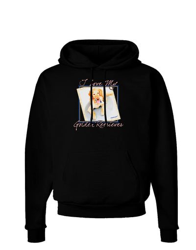 I Love My Golden Retriever Dark Hoodie Sweatshirt-Hoodie-TooLoud-Black-Small-Davson Sales