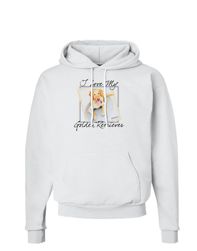 I Love My Golden Retriever Hoodie Sweatshirt-Hoodie-TooLoud-White-Small-Davson Sales