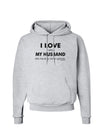 I Love My Husband Videogames Hoodie Sweatshirt-Hoodie-TooLoud-AshGray-Small-Davson Sales