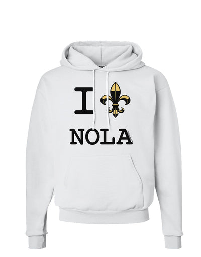 I Love NOLA Fleur de Lis Hoodie Sweatshirt-Hoodie-TooLoud-White-Small-Davson Sales