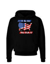 I Love The USA Dark Hoodie Sweatshirt-Hoodie-TooLoud-Black-Small-Davson Sales