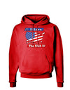 I Love The USA Dark Hoodie Sweatshirt-Hoodie-TooLoud-Red-Small-Davson Sales