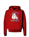 I love Unicorns Dark Hoodie Sweatshirt-Hoodie-TooLoud-Red-Small-Davson Sales