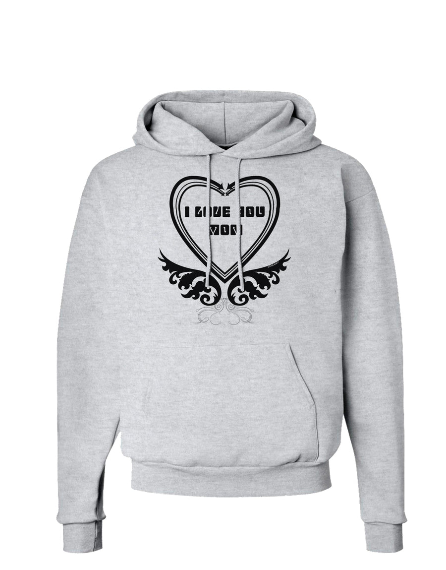 I love you Mom Hoodie Sweatshirt-Hoodie-TooLoud-White-Small-Davson Sales