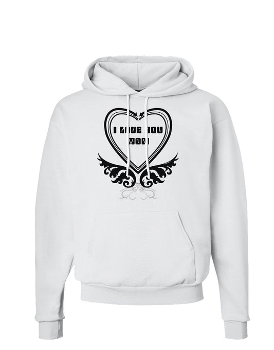 I love you Mom Hoodie Sweatshirt-Hoodie-TooLoud-White-Small-Davson Sales