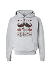 I Mustache You a Question Hoodie Sweatshirt-Hoodie-TooLoud-AshGray-Small-Davson Sales