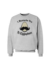 I Mustache You To Eggsplain Sweatshirt-Sweatshirts-TooLoud-AshGray-Small-Davson Sales