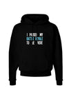 I Paused My Battle Royale To Be Here Funny Gamer Dark Hoodie Sweatshirt by TooLoud-Hoodie-TooLoud-Black-Small-Davson Sales