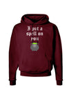 I Put A Spell On You Witches Cauldron Halloween Dark Hoodie Sweatshirt-Hoodie-TooLoud-Maroon-Small-Davson Sales