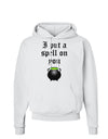 I Put A Spell On You Witches Cauldron Halloween Hoodie Sweatshirt-Hoodie-TooLoud-White-Small-Davson Sales