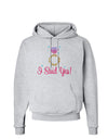 I Said Yes - Diamond Ring - Color Hoodie Sweatshirt-Hoodie-TooLoud-AshGray-Small-Davson Sales