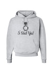 I Said Yes - Diamond Ring Hoodie Sweatshirt-Hoodie-TooLoud-AshGray-Small-Davson Sales