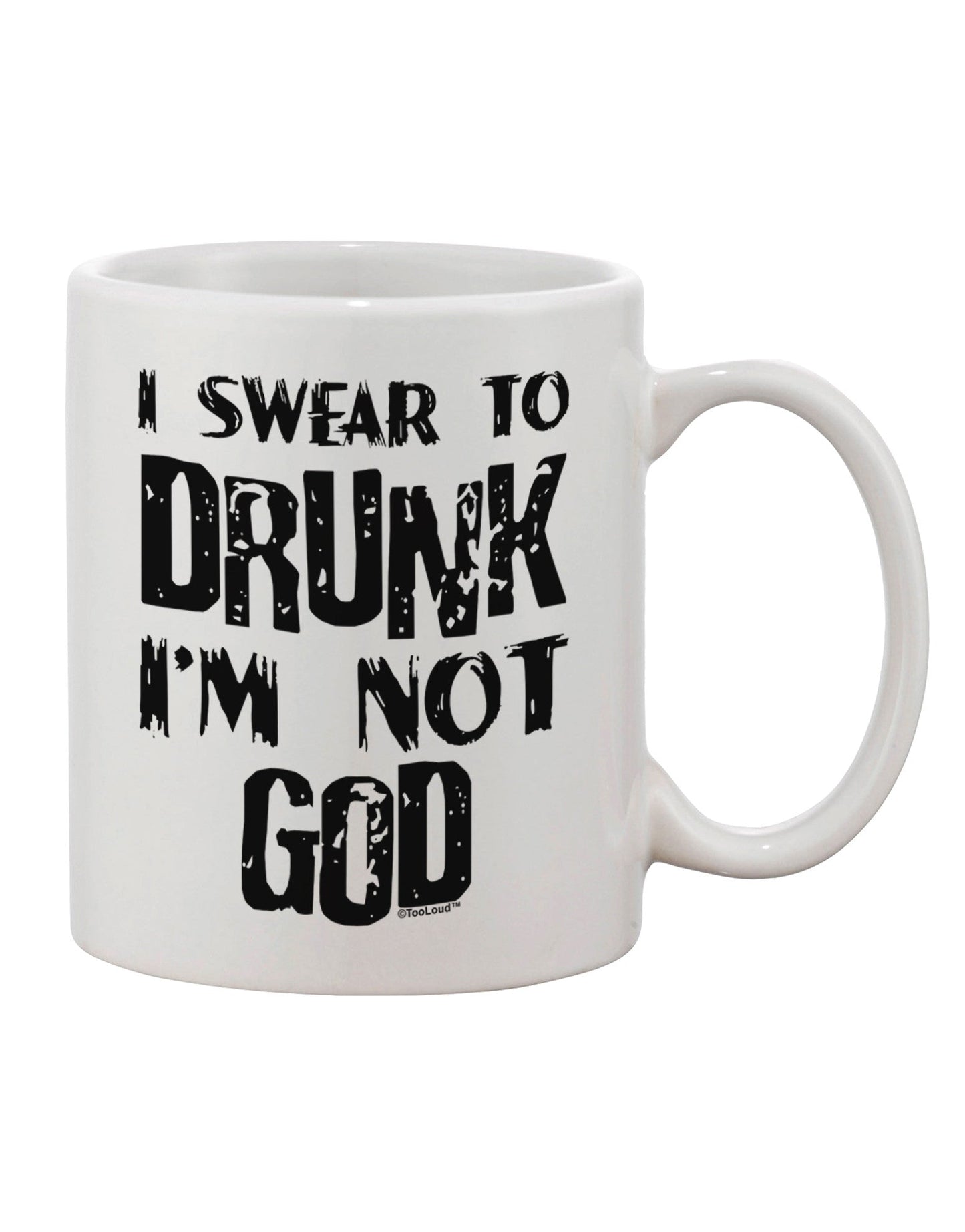 I solemnly declare my sobriety - 11 oz Printed Coffee Mug - TooLoud-11 OZ Coffee Mug-TooLoud-White-Davson Sales