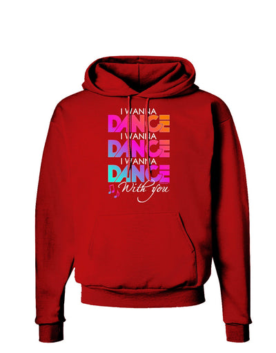 I Wanna Dance With You Dark Hoodie Sweatshirt-Hoodie-TooLoud-Red-Small-Davson Sales