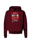 I Will Ctrl X You Dark Hoodie Sweatshirt-Hoodie-TooLoud-Maroon-Small-Davson Sales