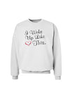 I Woke Up Like This Sweatshirt-Sweatshirts-TooLoud-White-Small-Davson Sales