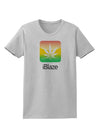 iBlaze Logo - Marijuana Leaf Womens T-Shirt-Womens T-Shirt-TooLoud-AshGray-X-Small-Davson Sales