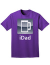 iDad Beer Adult Dark T-Shirt-Mens T-Shirt-TooLoud-Purple-Small-Davson Sales