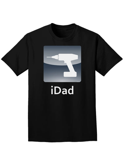 iDad Drill Adult Dark T-Shirt-Mens T-Shirt-TooLoud-Black-Small-Davson Sales