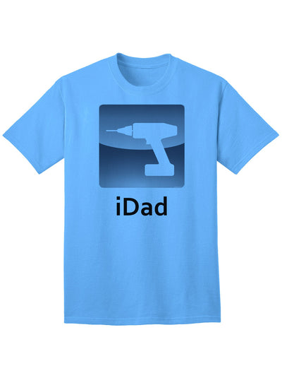 iDad Drill Men's T-Shirt-Mens T-shirts-TooLoud-Aquatic-Blue-Small-Davson Sales