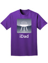 iDad Grill Adult Dark T-Shirt-Mens T-Shirt-TooLoud-Purple-Small-Davson Sales