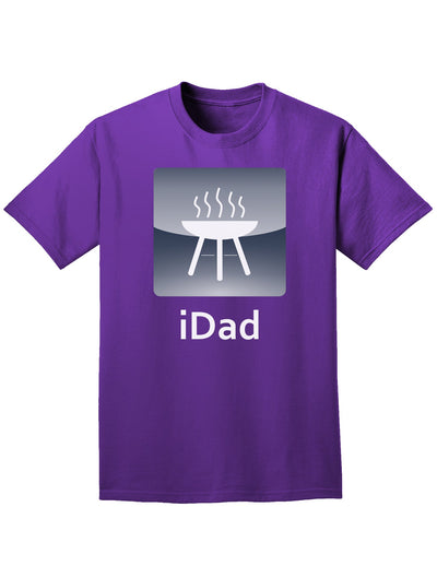 iDad Grill Adult Dark T-Shirt-Mens T-Shirt-TooLoud-Purple-Small-Davson Sales